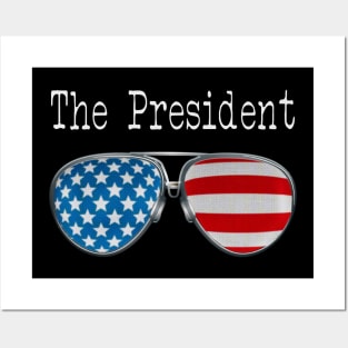 AMERICA PILOT GLASSES THE PRESIDENT Posters and Art